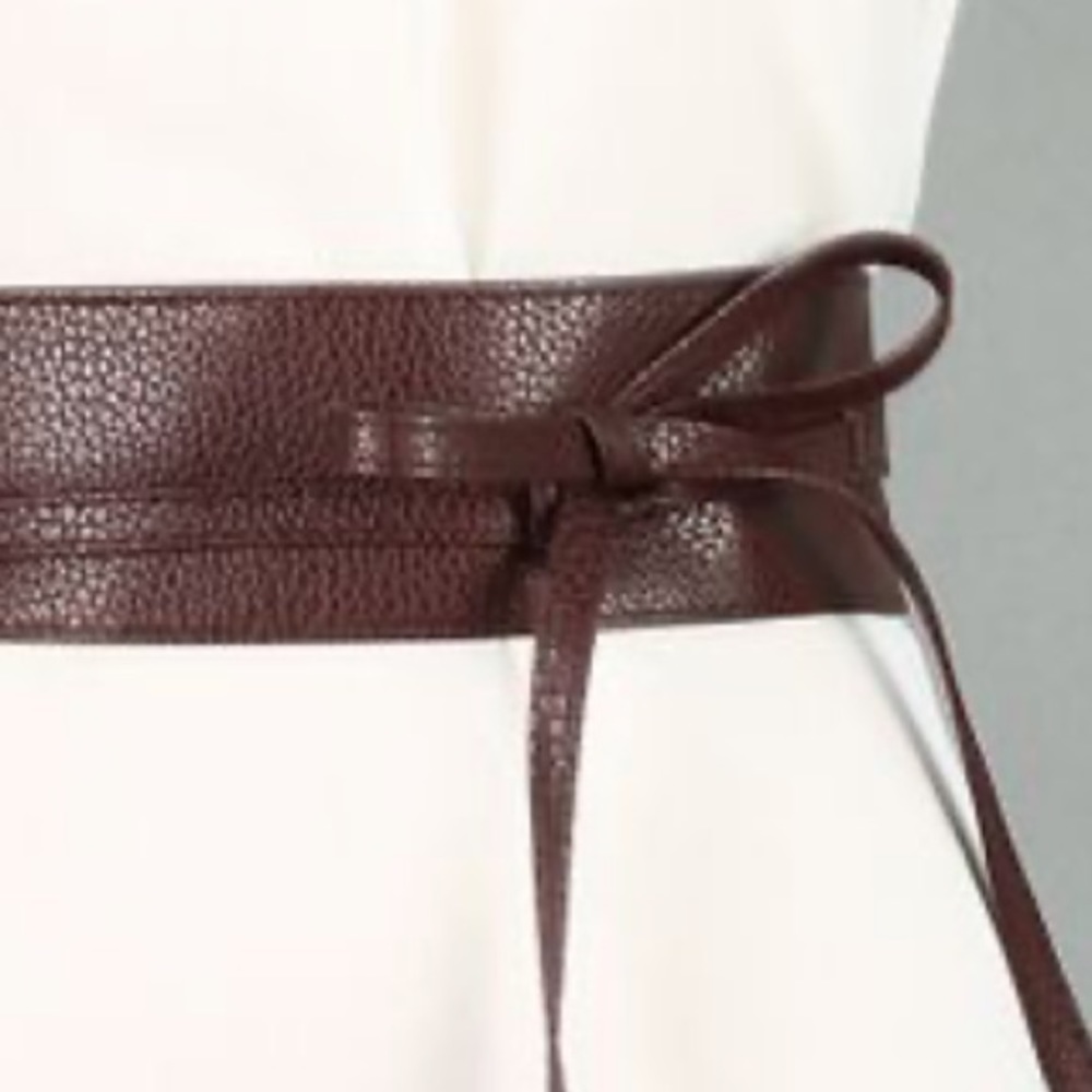 Boho Gypsy Wrap Around Waist Belt Brown - Picture 3 of 4